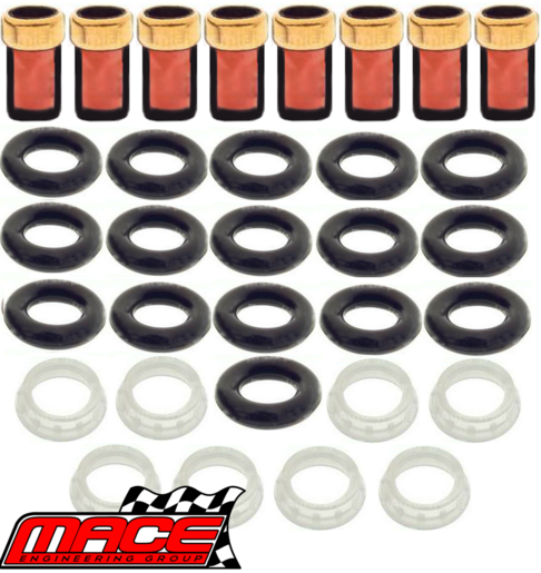 MACE FUEL INJECTOR REPAIR KIT TO SUIT FORD TS50 AU WINDSOR OHV 5.0L 5.6L V8