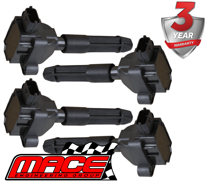4 X MACE STANDARD REPLACEMENT IGNITION COIL TO SUIT MERCEDES BENZ M111.951 M111.955 M111.956 2.0L I4