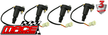 SET OF 4 MACE STANDARD REPLACEMENT IGNITION COILS TO SUIT SUBARU IMPREZA GC EJ20G 2.0L F4 TO 07/1996
