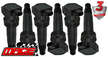 SET OF 6 MACE STANDARD REPLACEMENT IGNITION COILS TO SUIT HYUNDAI SONATA NF G6DB 3.3L V6