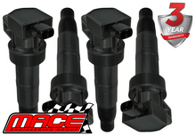 SET OF 4 MACE STANDARD REPLACEMENT IGNITION COILS TO SUIT HYUNDAI SONATA NF G4KC 2.4 I4 TILL 12/2007