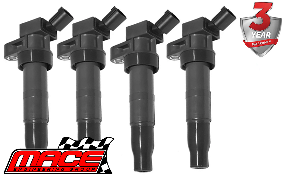SET OF 4 MACE STANDARD REPLACEMENT IGNITION COILS TO SUIT HYUNDAI IX35 LM G4KD G4KE G4KJ 2.0 2.4L I4