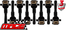 SET OF 8 MACE STANDARD REPLACEMENT IGNITION COILS TO SUIT BMW 8 SERIES 840I M60B40 4.0L V8