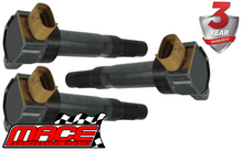 SET OF 3 MACE STANDARD REPLACEMENT IGNITION COILS TO SUIT SUZUKI ALTO GF K10BN 1.0L I3