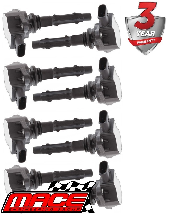 SET OF 8 MACE STANDARD REPLACEMENT IGNITION COILS TO SUIT MERCEDES BENZ SL500 R230 M273.965 5.5L V8