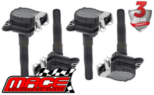 SET OF 4 MACE STANDARD REPLACEMENT IGNITION COILS TO SUIT VOLKSWAGEN SHARAN 7M AJH TURBO 1.8L I4
