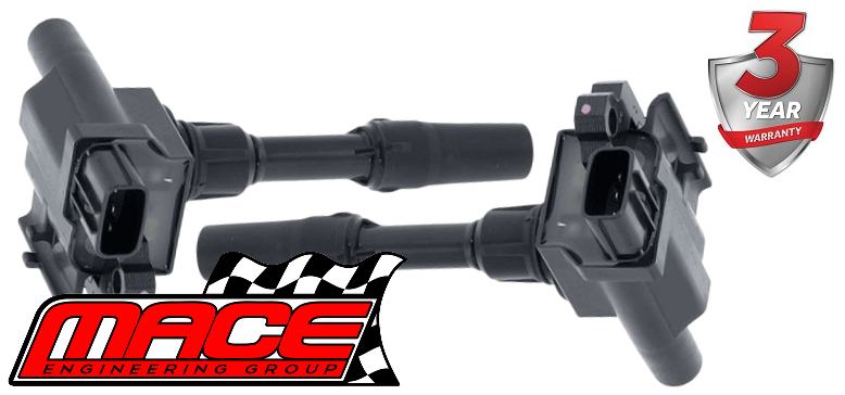 2 X MACE STANDARD REPLACEMENT IGNITION COIL TO SUIT SUZUKI JIMNY JB43W SN413 M13AA 1.3 I4 11/2005 ON