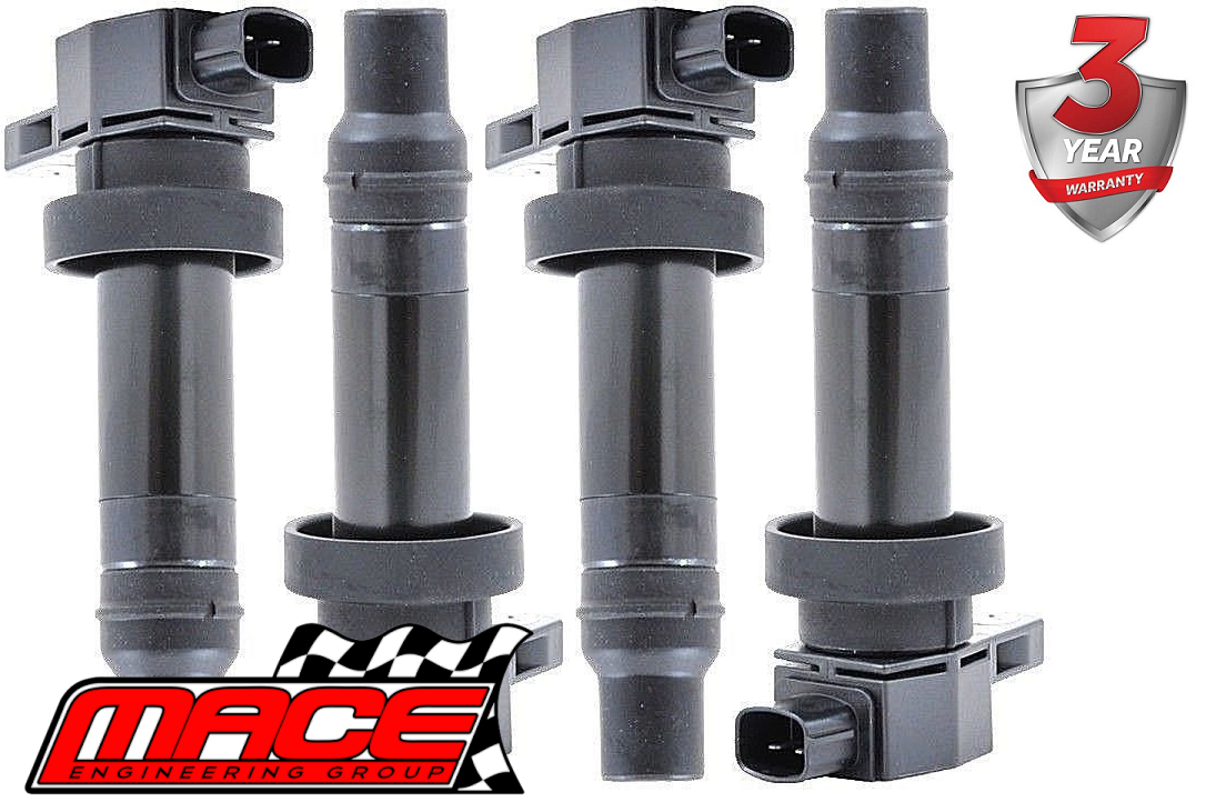 SET OF 4 MACE STANDARD REPLACEMENT IGNITION COILS TO SUIT HYUNDAI IX35 LM G4FD 1.6L I4