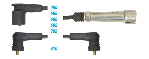 7MM IGNITION LEADS TO SUIT AUDI NG KV 7A HX NF AAR KG MC ABY TURBO 2.1L 2.2L 2.3L I5