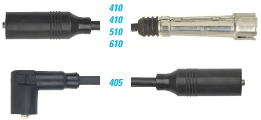 7MM IGNITION LEADS TO SUIT AUDI 80 B3 B4 JN 3A ABK 1.8L 2.0L I4