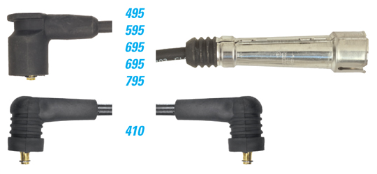 7MM IGNITION LEADS TO SUIT VOLKSWAGEN CARAVELLE T4 AAF AET 2.5L I5