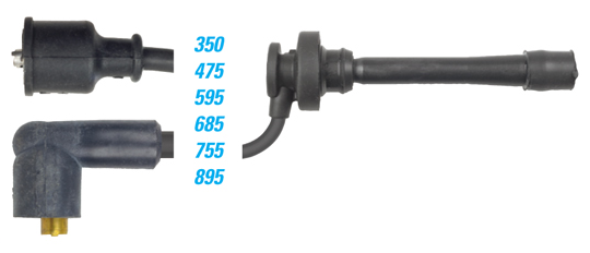 7MM IGNITION LEADS TO SUIT KIA CARNIVAL KV.II K5 2.5L V6