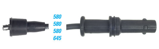 8MM IGNITION LEADS WITH STRAIGHT COIL BOOTS TO SUIT SUBARU LEGACY BG EJ22E EJ22 2.2L F4