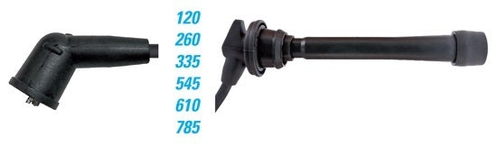 7MM IGNITION LEADS TO SUIT KIA SPORTAGE KM G6BA 2.7L V6