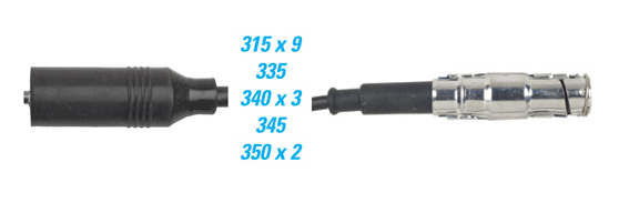 7MM IGNITION LEADS TO SUIT MERCEDES BENZ ML500 W163 W164 M113.965 M113.964 5.0L V8