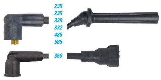 7MM IGNITION LEADS TO SUIT HYUNDAI SONATA Y2 Y3 G6AT 3.0L V6
