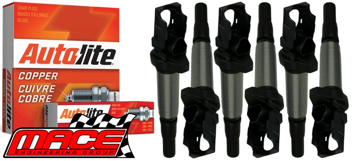 MACE IGNITION SERVICE KIT TO SUIT BMW N52B25 N52B30 2.5L 3.0L I6