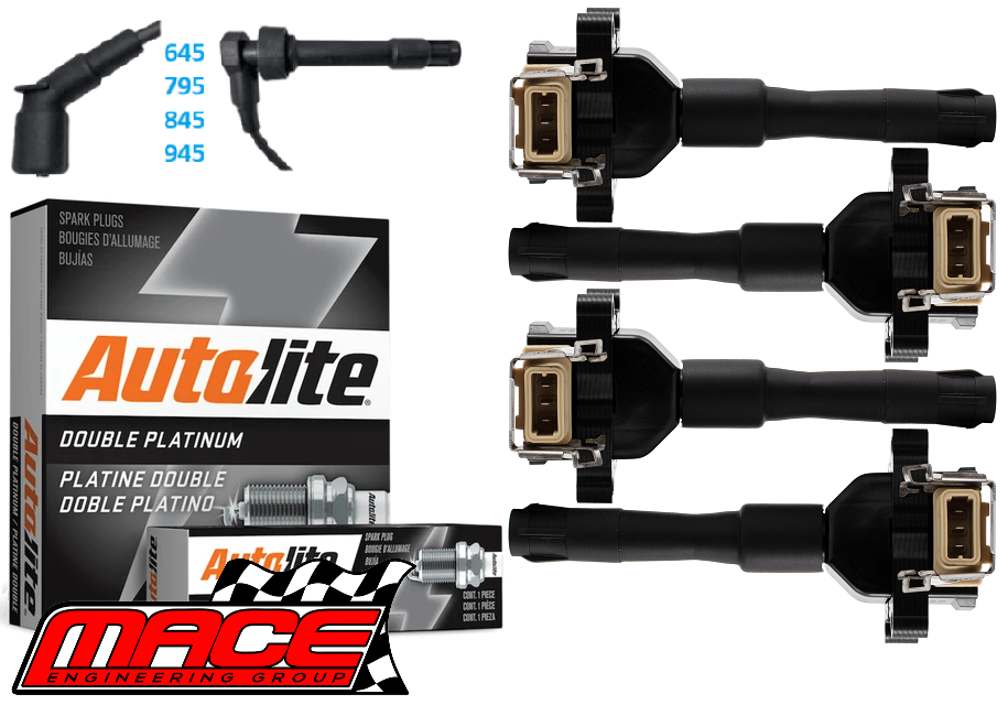 MACE IGNITION SERVICE KIT TO SUIT BMW 3 SERIES 318IS M42B18 1.8L I4 TILL 09/1993