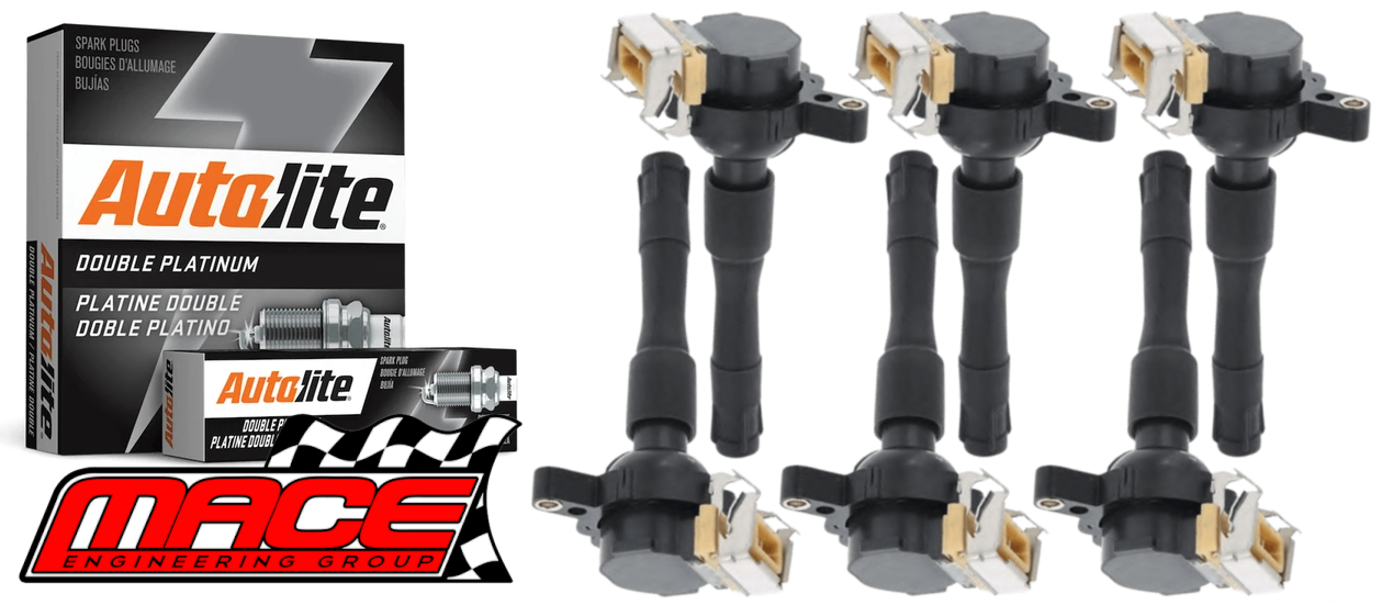 MACE IGNITION SERVICE KIT TO SUIT BMW 3 SERIES 323I M52B25 2.5L I6