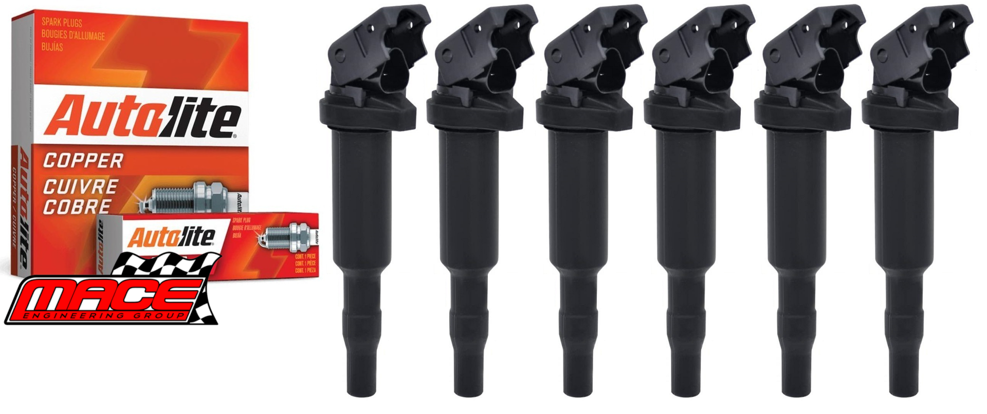 MACE IGNITION SERVICE KIT TO SUIT BMW 3 SERIES 330I N52B30 3.0L I6 TILL 04/2006