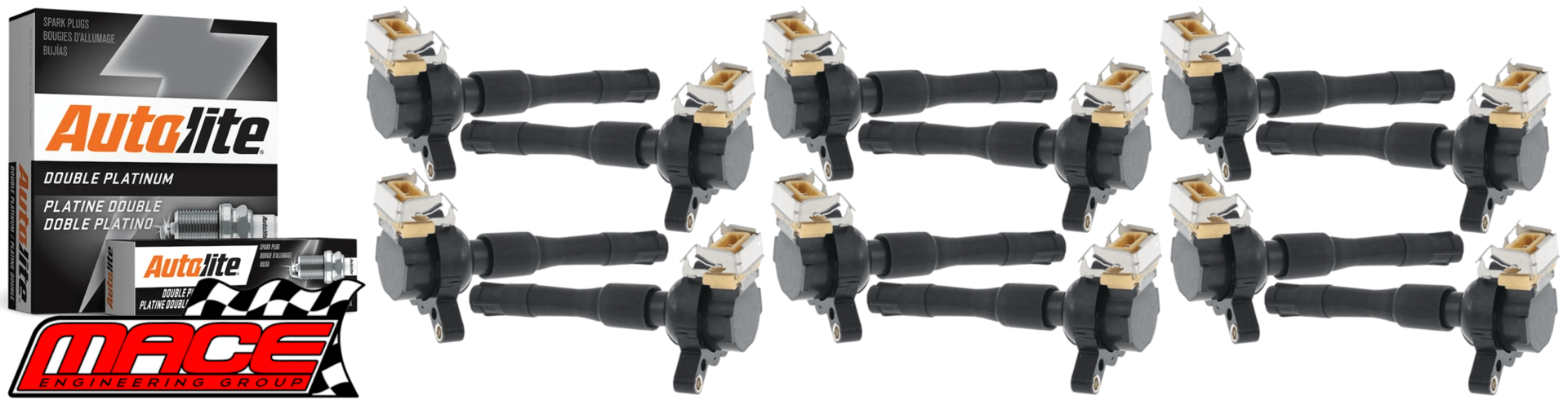 MACE IGNITION SERVICE KIT TO SUIT BMW 7 SERIES 750IL M73B54 5.4L V12 TILL 12/2001