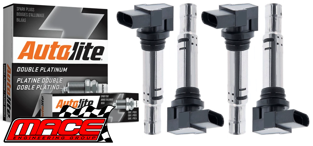 MACE IGNITION SERVICE KIT TO SUIT AUDI A1 8X CAXA CAVG CTHG TURBO SUPERCHARGED 1.4L I4