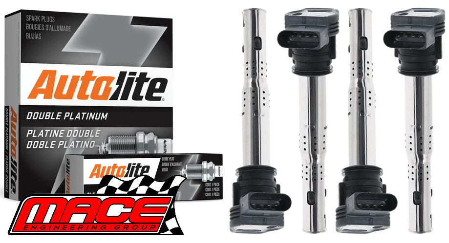 MACE IGNITION SERVICE KIT TO SUIT AUDI A5 8T CDNB TURBO 2.0L I4