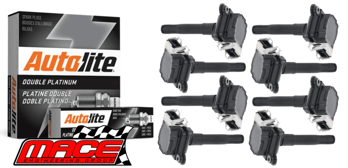 MACE IGNITION SERVICE KIT TO SUIT AUDI A8 D2 ABZ 4.2L V8 FROM VIN F 4D-T000221
