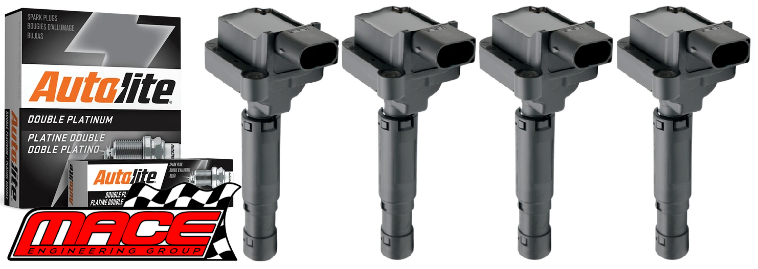 MACE IGNITION SERVICE KIT TO SUIT MERCEDES BENZ SLK200K R171 M271.944 S/C 1.8L I4 TILL 11/2006