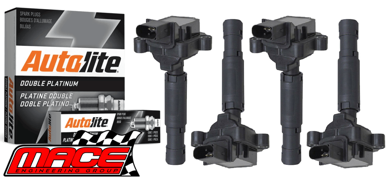 MACE IGNITION SERVICE KIT TO SUIT MERCEDES BENZ CLK200K C209 A209 M271.940 S/C 1.8L I4 FROM 12/2006