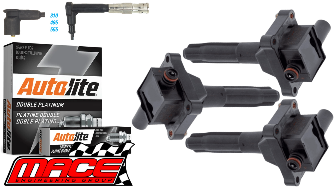 MACE IGNITION SERVICE KIT TO SUIT MERCEDES BENZ E280 W124 M104.942 2.8L I6
