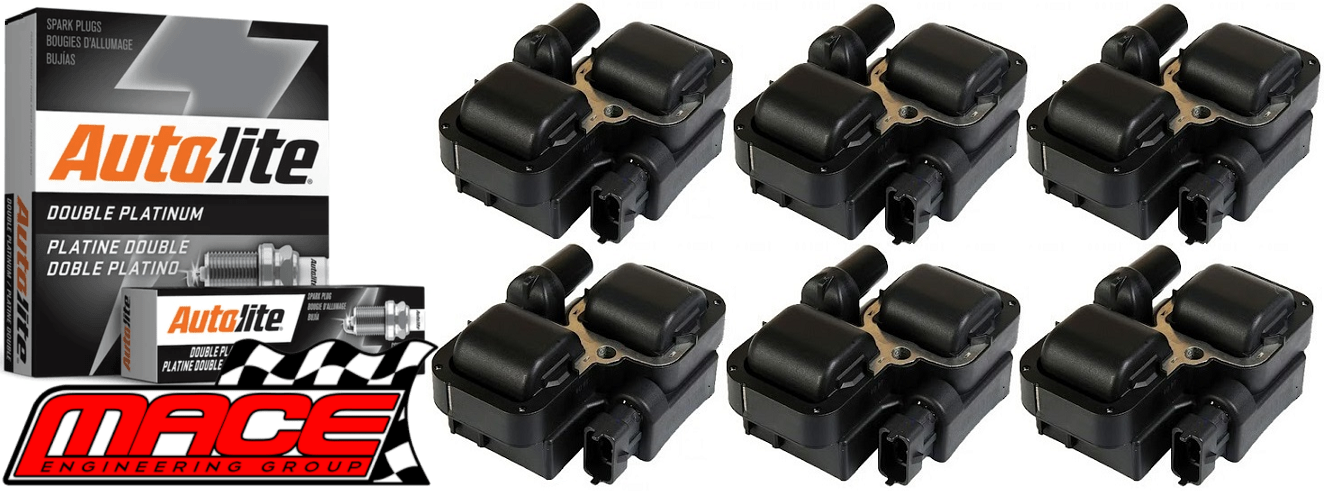MACE IGNITION SERVICE KIT TO SUIT MERCEDES BENZ C32 AMG W203 M112.961 SUPERCHARGED 3.2L V6