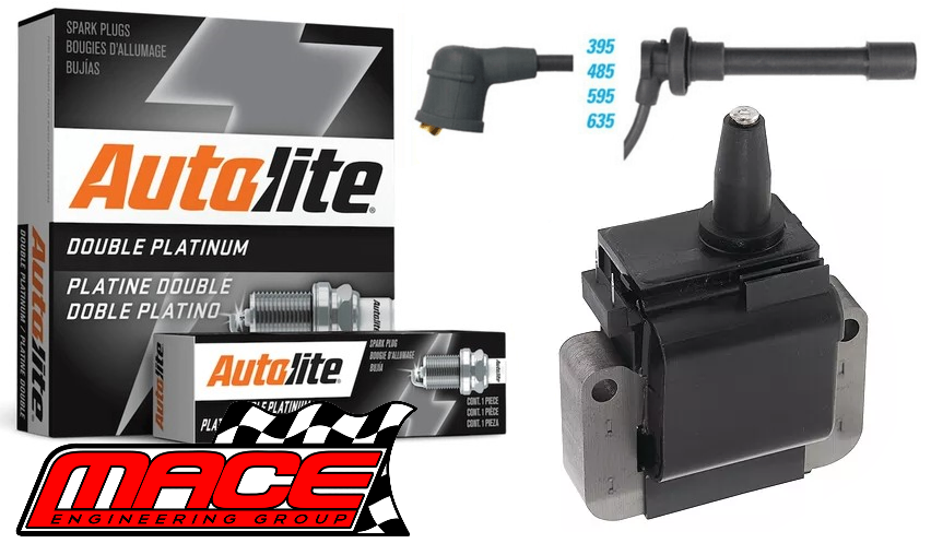 MACE IGNITION SERVICE KIT TO SUIT HONDA CIVIC EJ D16Y8 1.6L I4 HITACHI DISTRIBUTOR