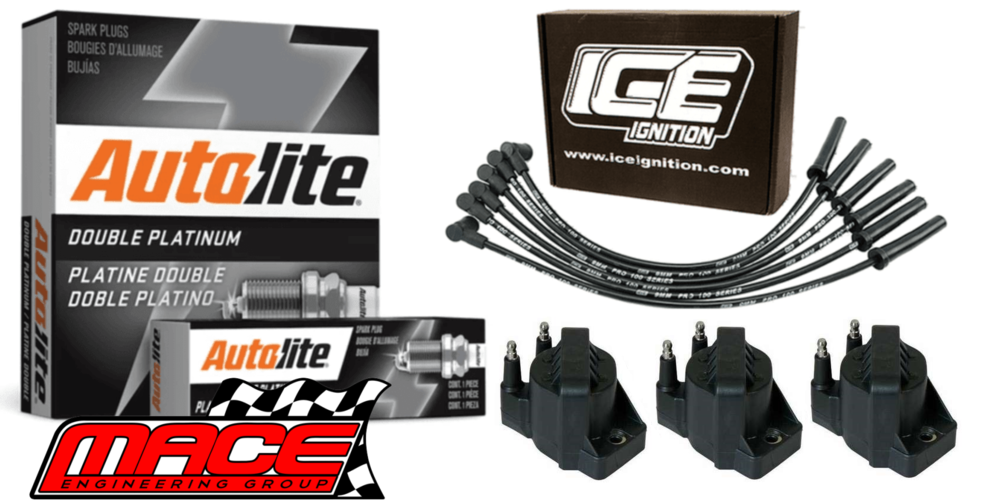 MACE STANDARD IGNITION SERVICE KIT TO SUIT HOLDEN CAPRICE WH WK ECOTEC L36 L67 SUPERCHARGED 3.8L V6