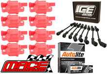 MACE HIGH VOLTAGE IGNITION SERVICE KIT TO SUIT HOLDEN COMMODORE VE VF L76 L77 6.0L V8 WITH AFM