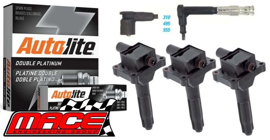 MACE IGNITION SERVICE KIT TO SUIT MERCEDES BENZ SL280 R129 M104.943 2.8L I6 FROM 01/1997