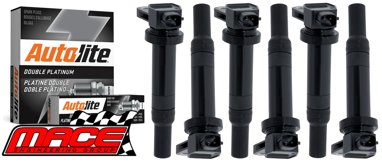 MACE IGNITION SERVICE KIT TO SUIT HYUNDAI SANTA FE CM G6EA 2.7L V6 FROM 11/2006