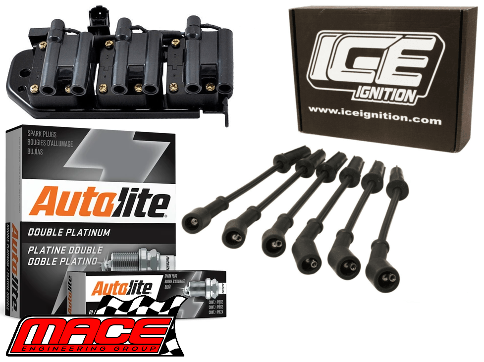 MACE IGNITION SERVICE KIT TO SUIT HYUNDAI SONATA EF G6BV 2.5L V6