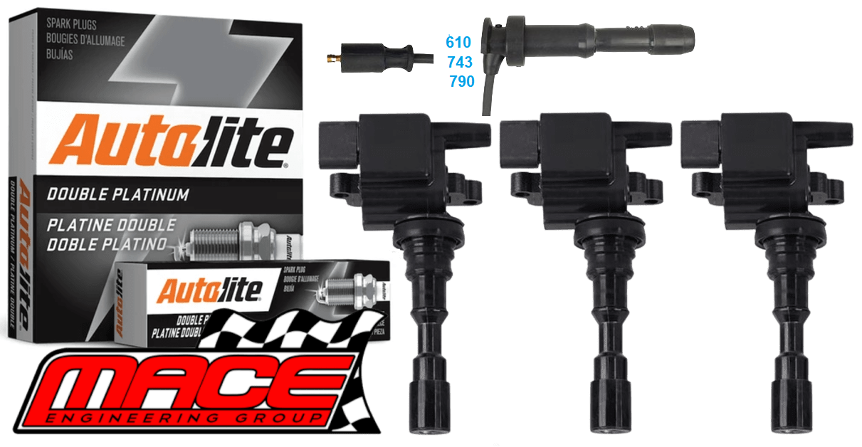 MACE IGNITION SERVICE KIT TO SUIT KIA SORENTO BL G6CU 3.5L V6