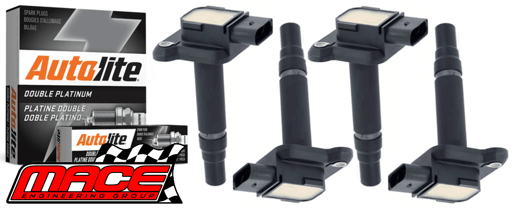 MACE IGNITION SERVICE KIT TO SUIT AUDI APY AMK AJQ APX APP TURBO 1.8L I4
