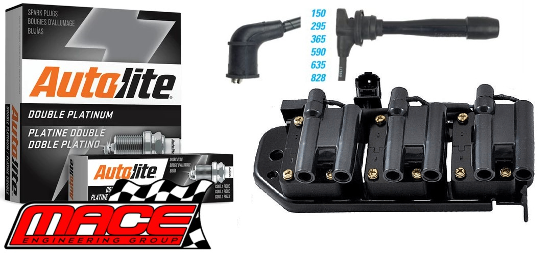 MACE IGNITION SERVICE KIT TO SUIT HYUNDAI SONATA EF-B G6BA 2.7L V6