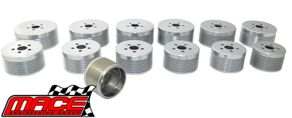 MACE SUPERCHARGER PULLEY TO SUIT HOLDEN COMMODORE VT VX VY L67 SUPERCHARGED 3.8L V6