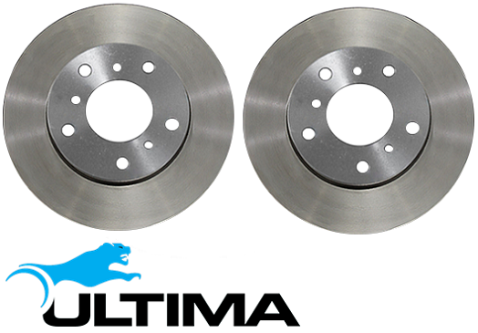 ULTIMA 290MM FRONT AND 279MM REAR DISC BRAKE ROTOR SET FOR HOLDEN STATESMAN VQ BUICK L27 3.8L V6