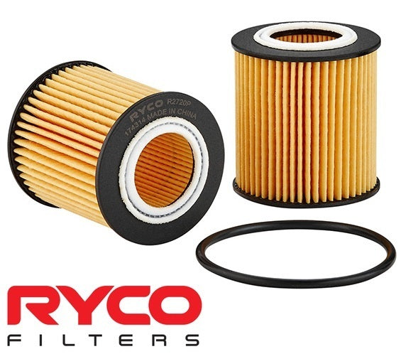 RYCO HIGH FLOW CARTRIDGE OIL FILTER TO SUIT FORD P5AT TURBO DIESEL 3.2L I5