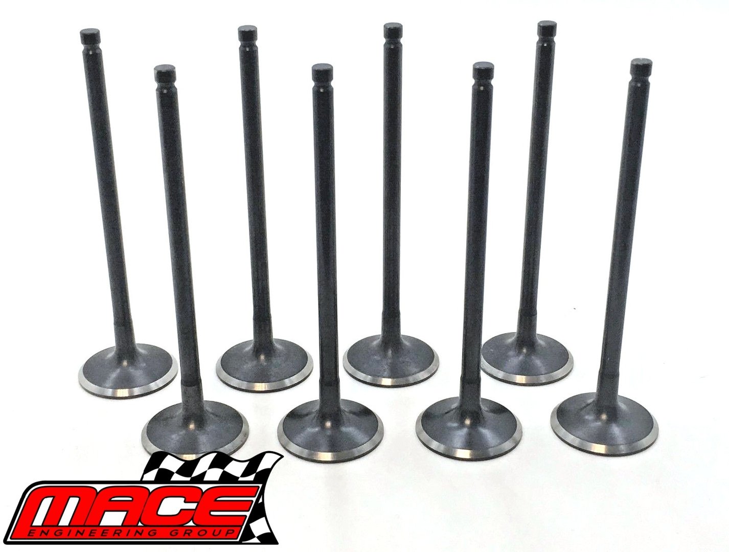 SET OF 8 MACE STANDARD INTAKE VALVES FOR NISSAN NAVARA D22 D40 YD25DDT YD25DDTI TURBO DIESEL 2.5L I4