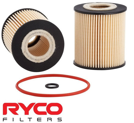 RYCO HIGH FLOW CARTRIDGE OIL FILTER TO SUIT FORD MONDEO MA MB MC DURATEC SEB SEBA 1.8L 2.0L 2.3L I4