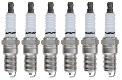 SET OF 6 AUTOLITE SPARK PLUGS TO SUIT DODGE AVENGER JS EER 2.7L V6