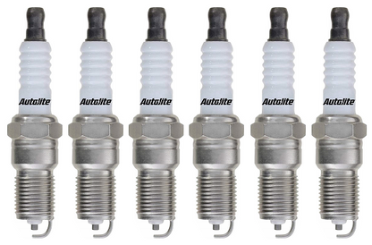 SET OF 6 AUTOLITE SPARK PLUGS TO SUIT MERCEDES BENZ 300E W124 M103.983 3.0L I6