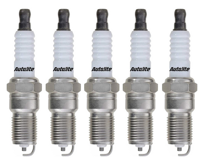 SET OF 5 AUTOLITE IRIDIUM SPARK PLUGS TO SUIT AUDI RS2 8C ADU TURBO 2.2L I5