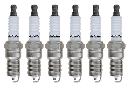 SET OF 6 AUTOLITE SPARK PLUGS TO SUIT MERCEDES BENZ E36 AMG W210 M104.941 3.6L I6